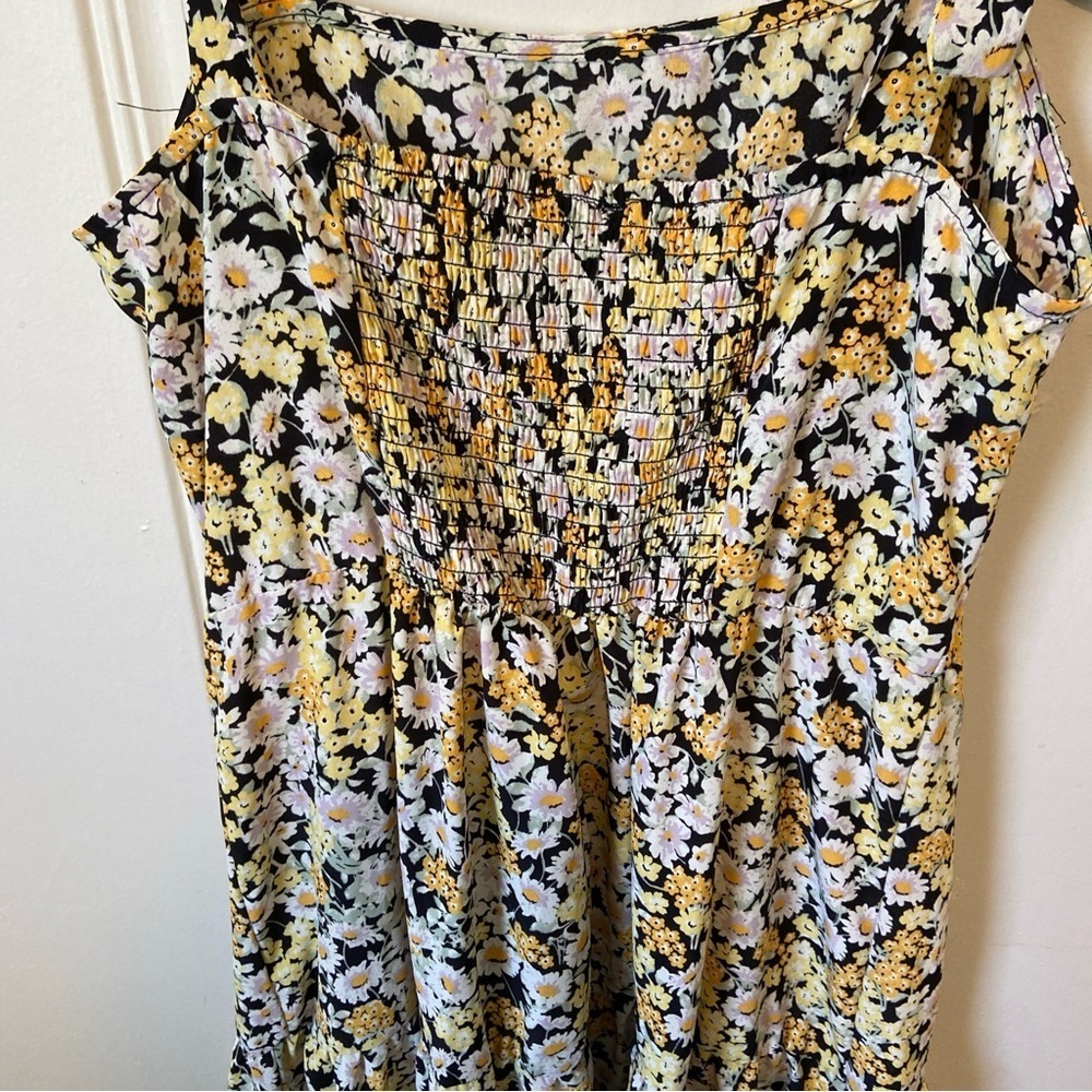Social Standard by Sanctuary Floral Midi Sun Dress Size M - Picture 5 of 8